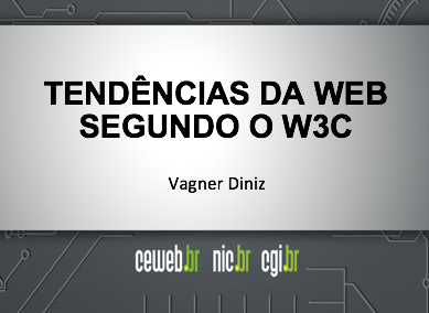 O Futuro da Web segundo o W3C